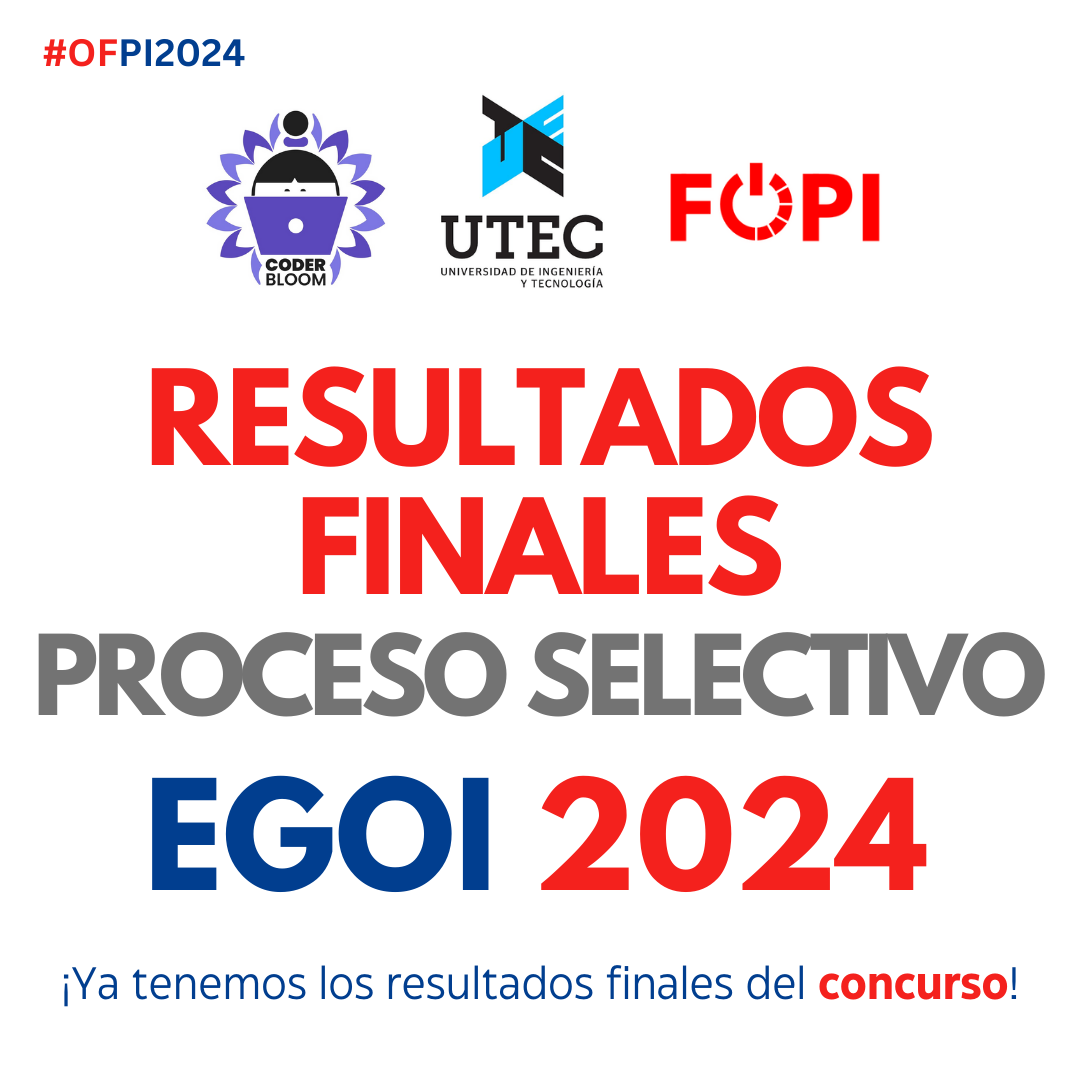EGOI 2024 Resultado Final